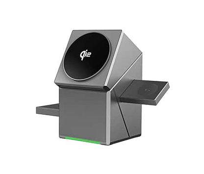 3-in-1 Magnetic Fast Wireless Charging Station — Power Phone, Watch & Earbuds Simultaneously