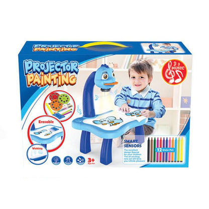 LED Projector Art & Painting Table for Kids – Creative Drawing & Coloring Station