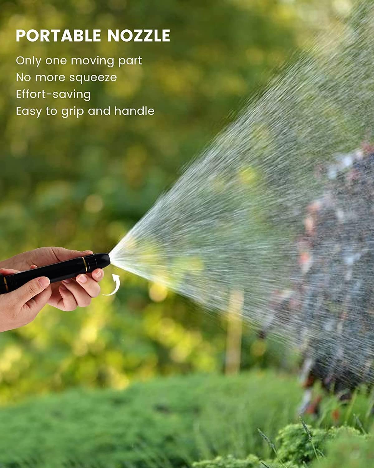 Multi-Function Garden Hose Nozzle – Mist, Shower & Jet for Plants, Cars & Floors