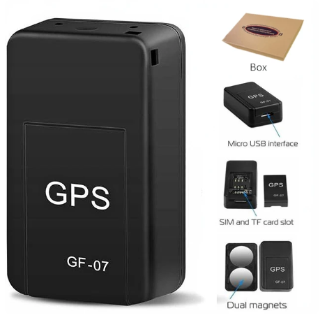 Real-Time Tracking Mini GPS Tracker Device – for Vehicles, Kids, Pets & Luggage