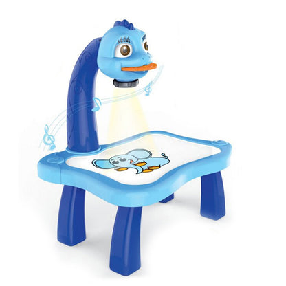 LED Projector Art & Painting Table for Kids – Creative Drawing & Coloring Station